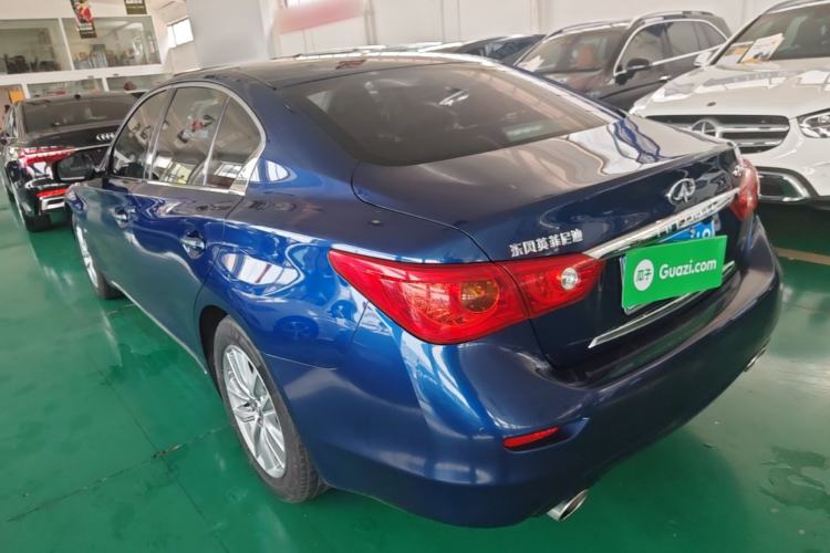 Used Infiniti Q50L 2016 2.0T Enjoyment Edition Rear Left 45 Deg