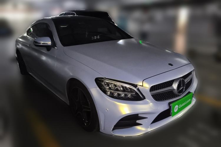 Used Mercedes-Benz C-Class 2019 C 260 Coupe Front Right 45 Deg