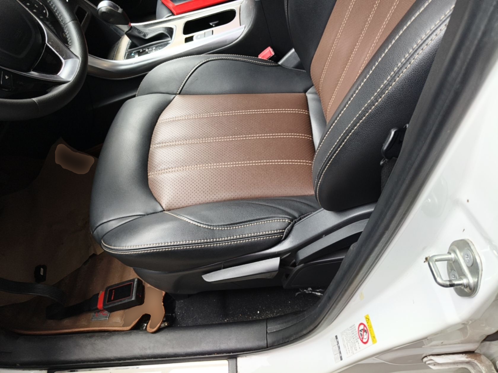 Avant de la voiture