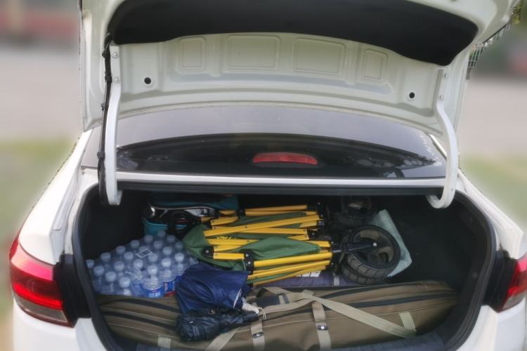 Used Kia K2 2017 Sedan 1.4L Automatic GLS Trunk