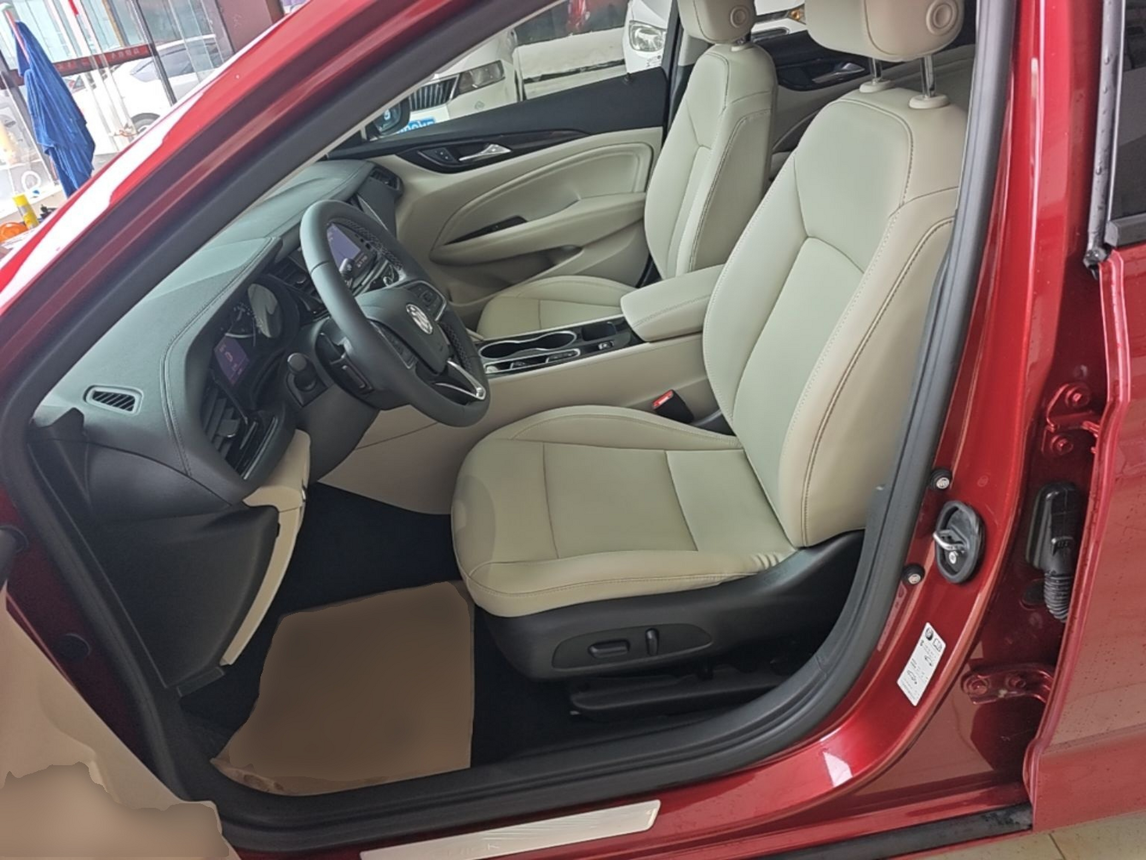 Avant de la voiture