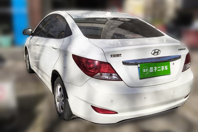 Used Hyundai Verna (older generation) 2010 Sedan 1.4L Automatic Fashionable GT Model Rear Left 45 Deg