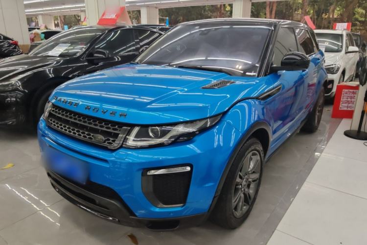 Used Land Rover Range Evoque 2018 240 PS Dream Lotus Lake Blue Limited Edition