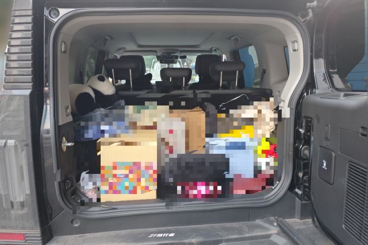 Used JETOUR Traveler 2023 2.0T Four-Wheel Drive Conqueror Trunk