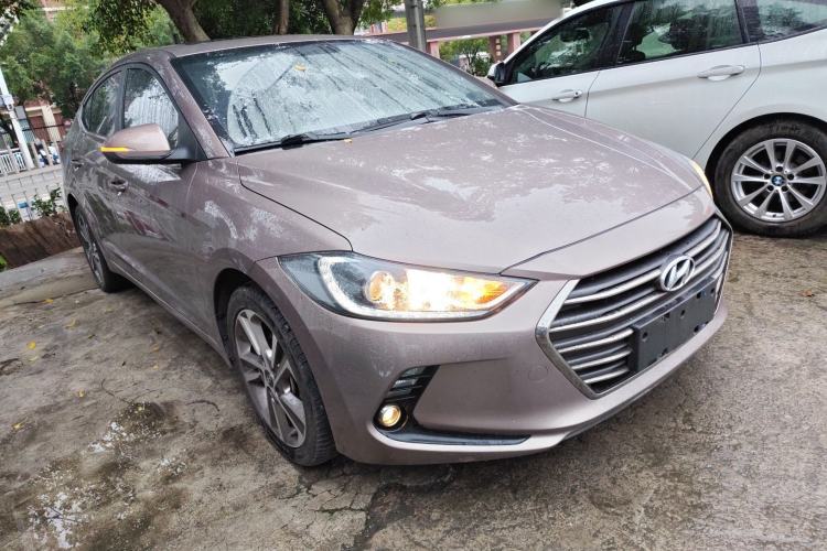 Used Hyundai Elantra (6th Generation / Lingdong) 2016 1.6L Automatic ZhiXuan – Elite Version Front Right 45 Deg