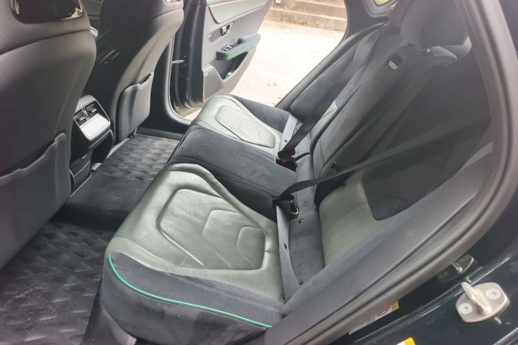 Used BYD Han 2022 EV 610 km All-Wheel-Drive Qianshan Cui Limited Edition Left Rear Seat