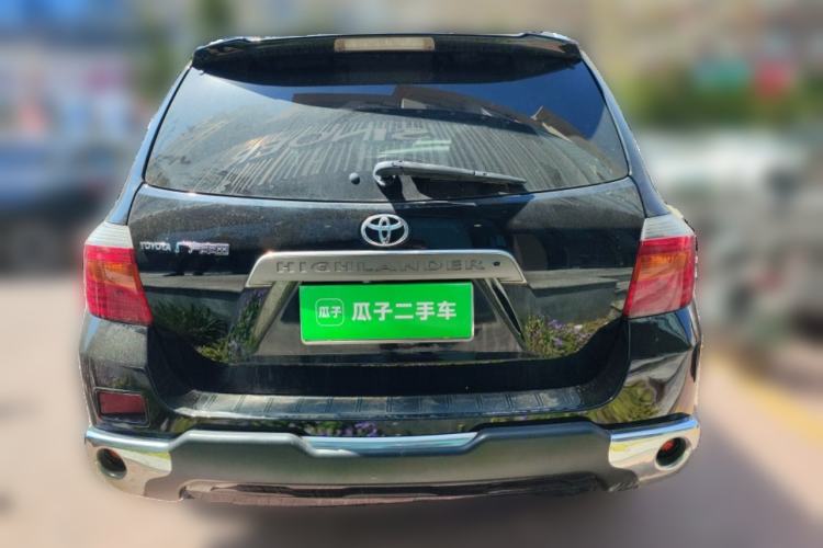 Used Toyota Highlander 2009 2.7L Two-Wheel Drive 7-Seater Luxury Edition Rear