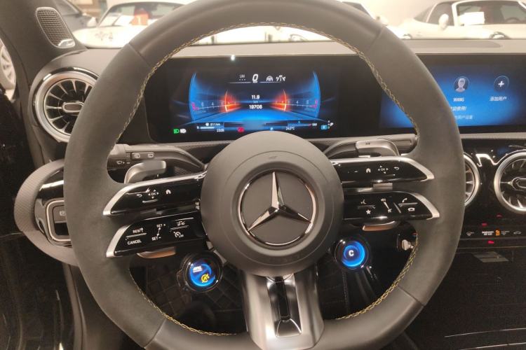 Used Mercedes-Benz A AMG 2024 Facelift AMG A 45 S 4MATIC+ Steering Wheel