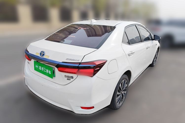 Used Toyota Corolla Hybrid E+ 2019 1.8L E-CVT Leading Edition Rear Right 45 Deg