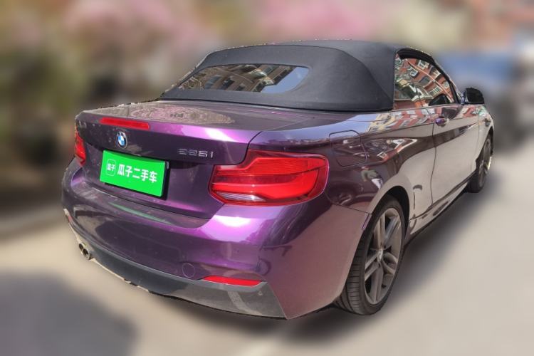 Used BMW 2 Series 2018 225i Convertible Coupe M Sport Edition Rear Right 45 Deg