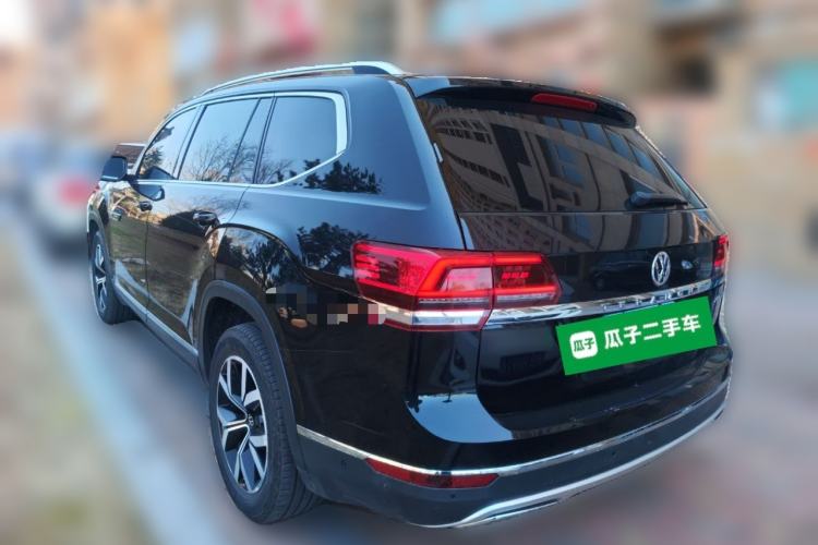 Used Volkswagen Teramont 2017 380TSI Four-Wheel Drive Luxury Edition Rear Left 45 Deg