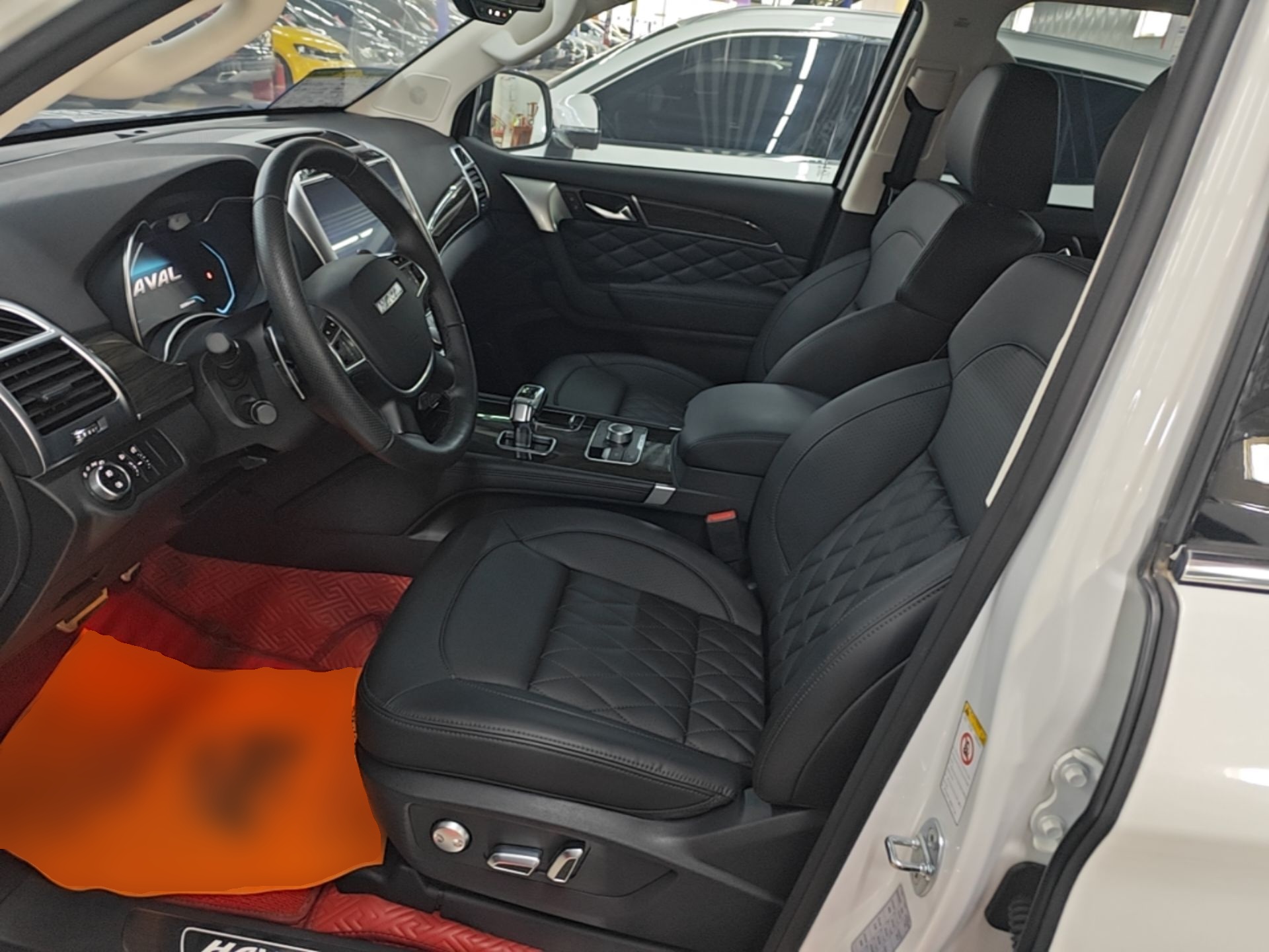Avant de la voiture