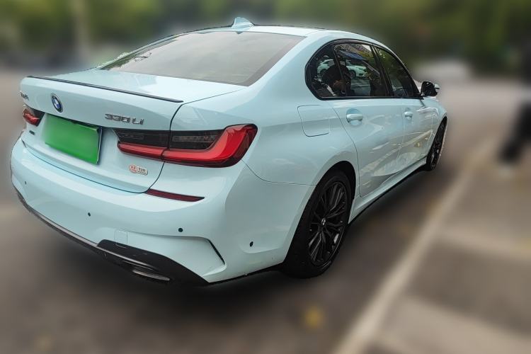 Used BMW 3 Series 2020 330Li xDrive M Sport Night Edition Rear Right 45 Deg