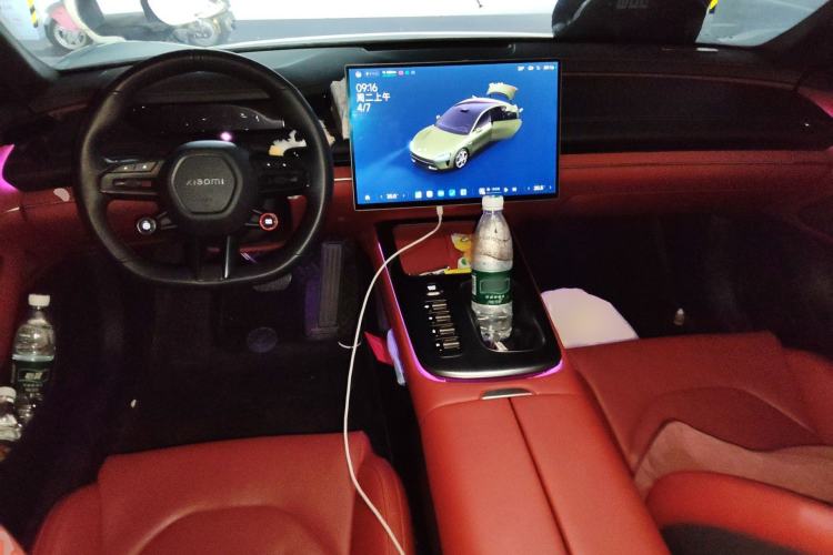 Used Xiaomi Auto SU7 2024 Rear-Drive Ultra-Long Range Advanced Pro-Level Intelligent Driving Version Center Console