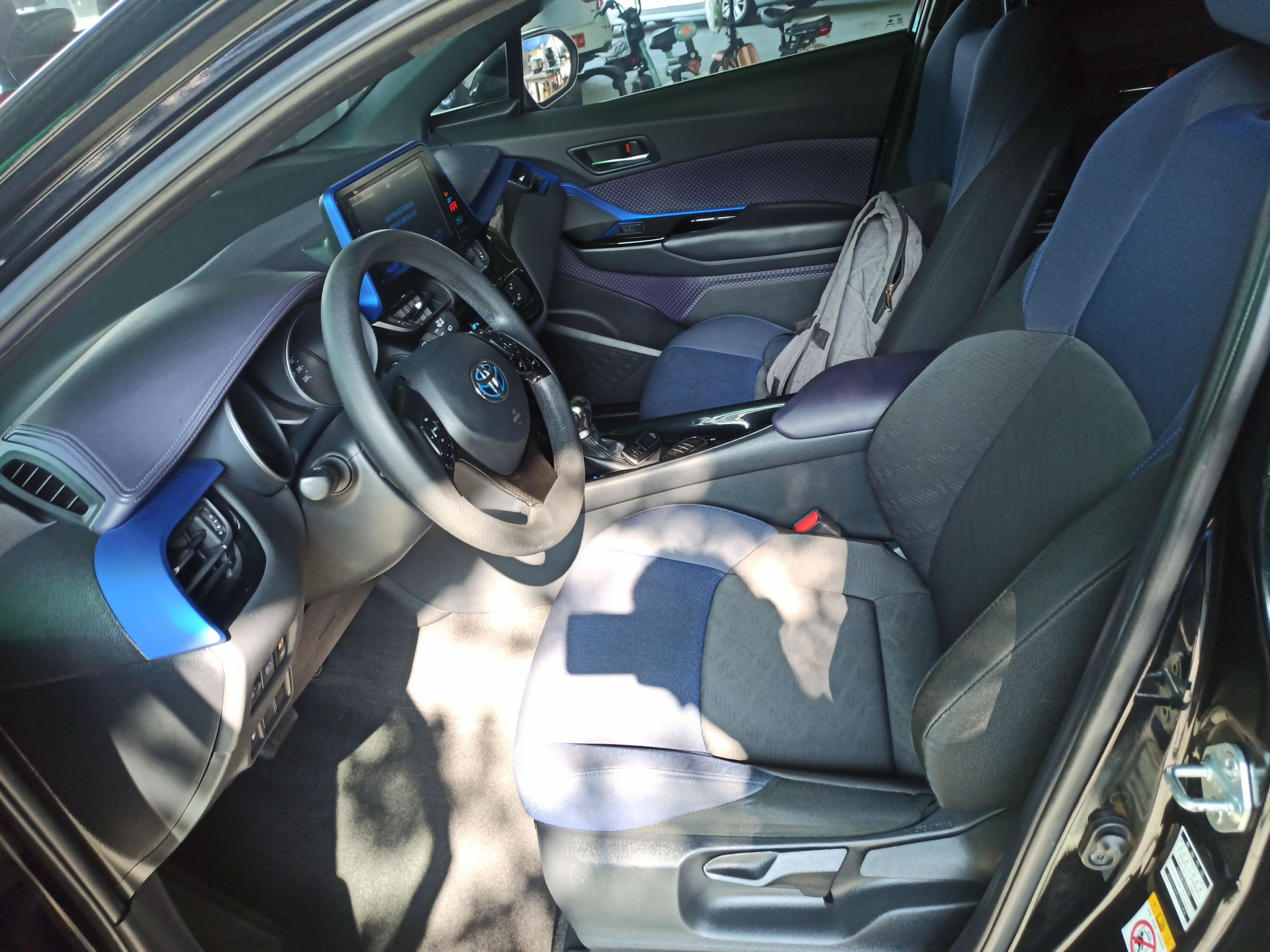 Avant de la voiture