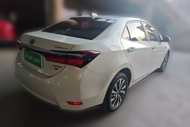 Used Toyota Corolla 2018 Dual-Engine 1.8L E-CVT Smart Edition Rear Right 45 Deg