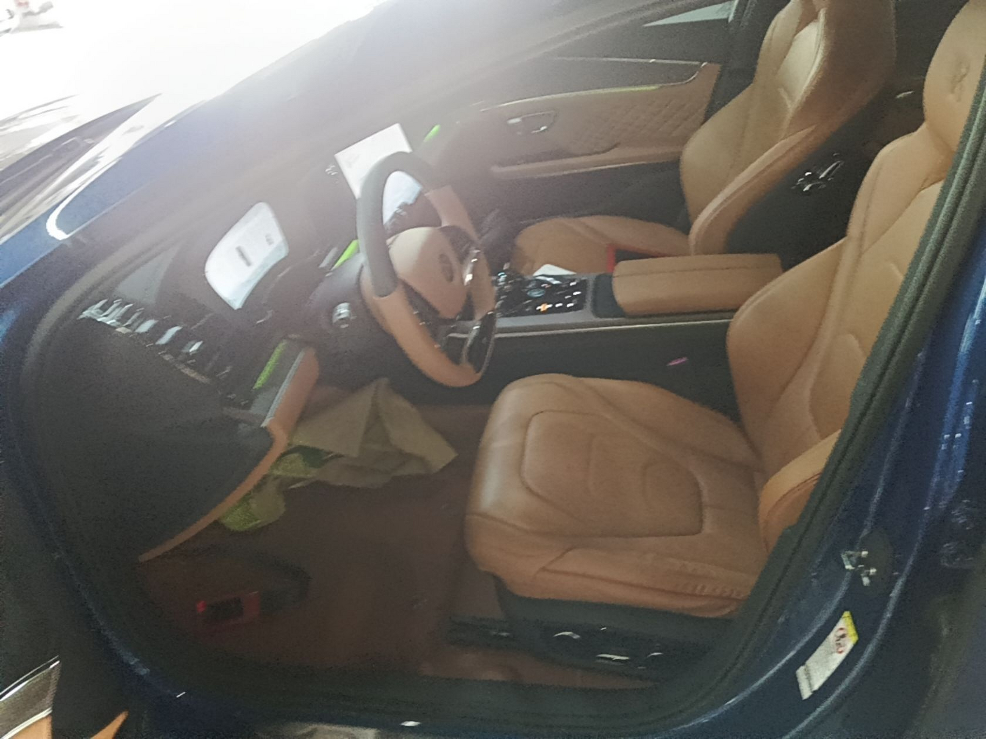 Avant de la voiture