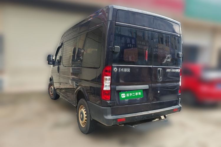 Used Dongfeng Yufeng 2020 2.3T Economy Standard Edition Logistics Vehicle Short Wheelbase Mid-Roof Design 5-9 Seats WP2.3 Rear Left 45 Deg