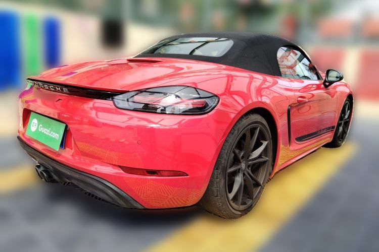 Used Porsche 718 2022 Boxster T 2.0T Rear Right 45 Deg