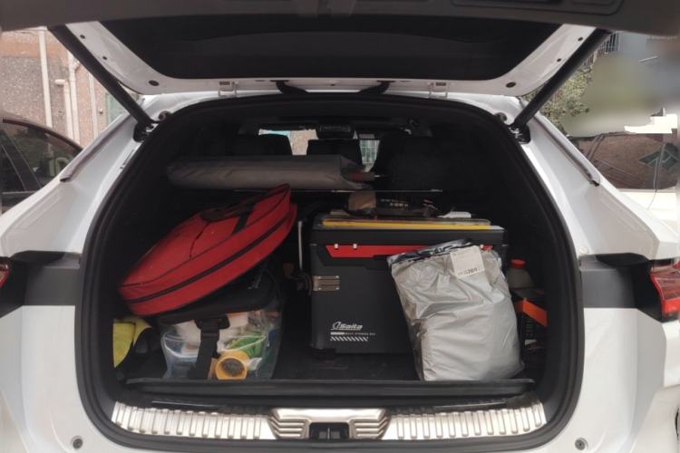 Used BYD Song PLUS New Energy 2025 DM-i 112KM Prestige Model Trunk