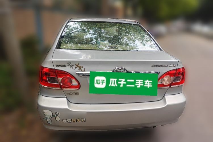 Used Toyota Corolla EX 2011 1.6L Automatic Classic Edition Rear