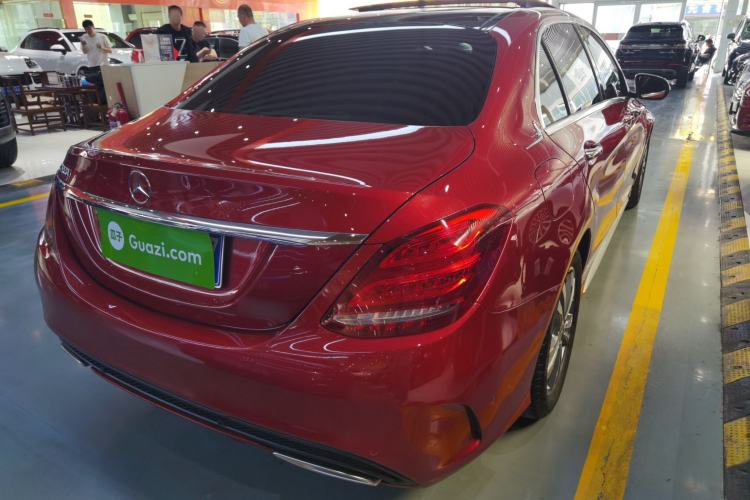 Used Mercedes-Benz C-Class 2017 Facelift C 200 L Sport Edition Rear Right 45 Deg