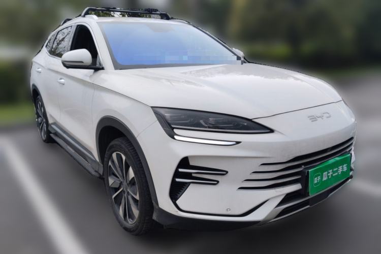 Used BYD Song PLUS New Energy 2025 DM-i Intelligent Driving 112KM Prestige Model Front Right 45 Deg