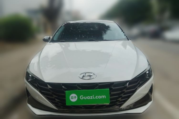 Used Hyundai Elantra 2022 1.5L CVT LUX Prestige Edition Front
