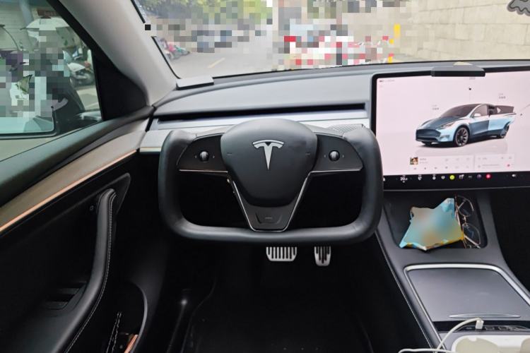 Used Tesla Model Y 2024 Rear-Wheel-Drive Version Steering Wheel
