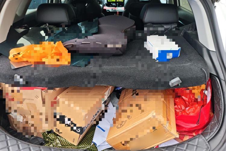 Used Geely Auto Emgrand S 2021 1.4T CVT Prestige Edition Trunk