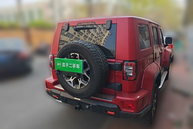 Used BAIC Off-Road BJ40 2019 2.3T Automatic Four-Wheel Drive Urban Hunter Edition Flagship Model China VI Emission Standard Rear Right 45 Deg