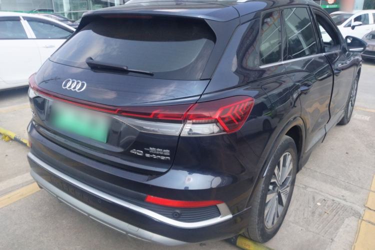 Used Audi Q4 e-tron 2024 40 e-tron Adventure Edition Rear Right 45 Deg
