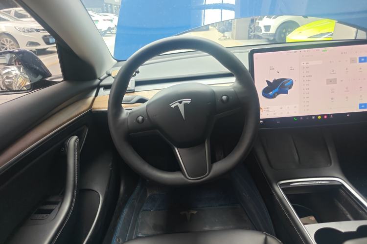 Used Tesla Model 3 2021 Standard Range Rear-Wheel Drive Upgraded Version 3D6 Steering Wheel