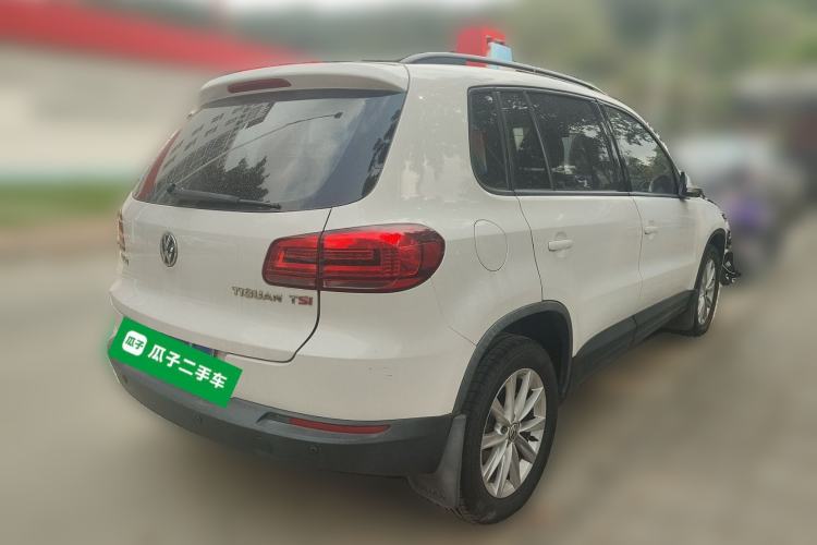 Used Volkswagen Tiguan 2015 1.8TSI Automatic Two-Wheel Drive Comfort Edition Rear Right 45 Deg