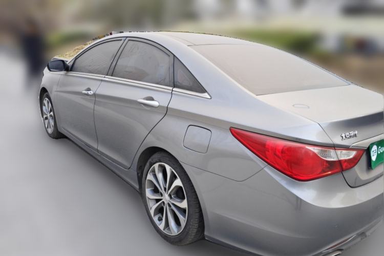 Used Hyundai Sonata 2013 2.4L Automatic Luxury Version China V Standard Rear Left 45 Deg