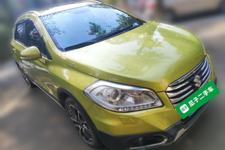 Used Suzuki S-Cross 2014 1.6L CVT Four-Wheel Drive Luxury Version Front Right 45 Deg