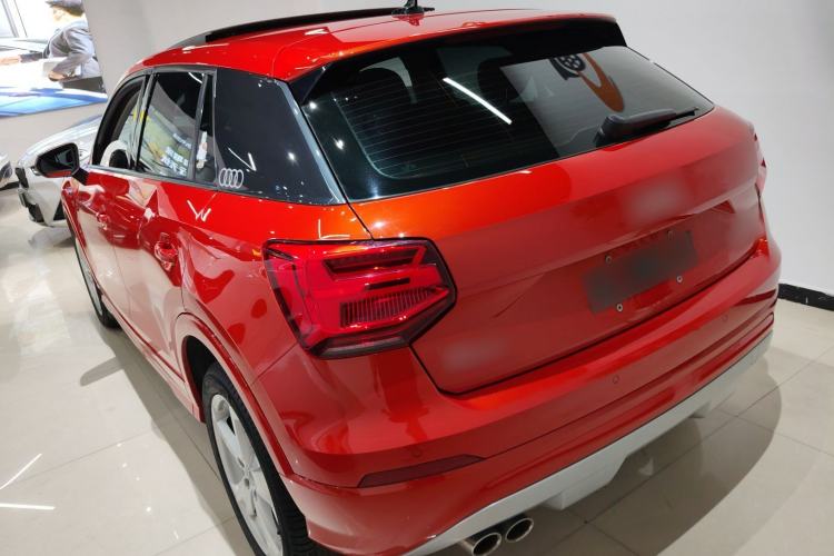 Used Audi Q2L 2021 35 TFSI Fashionable and Elegant Model Rear Left 45 Deg