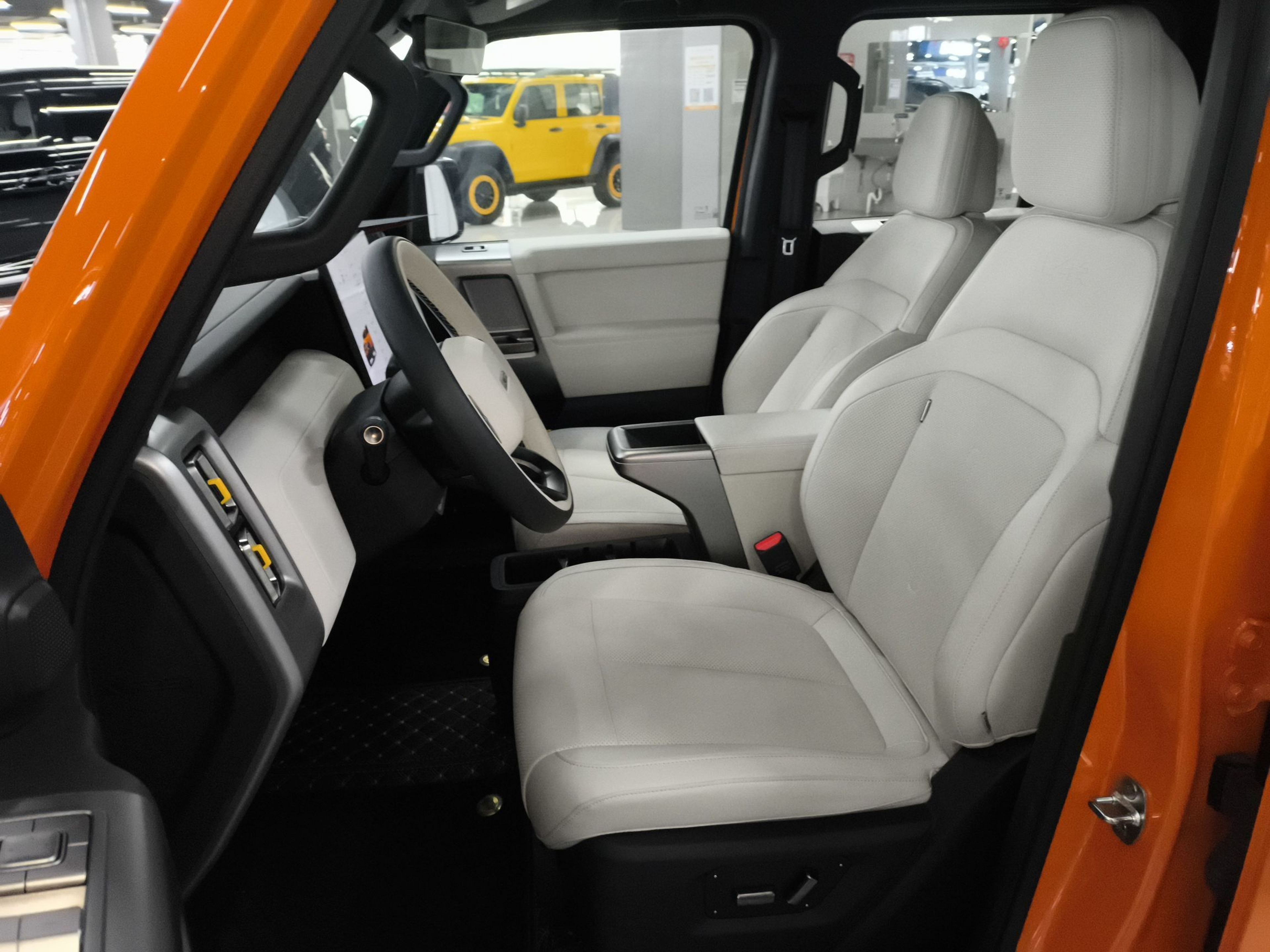 Avant de la voiture