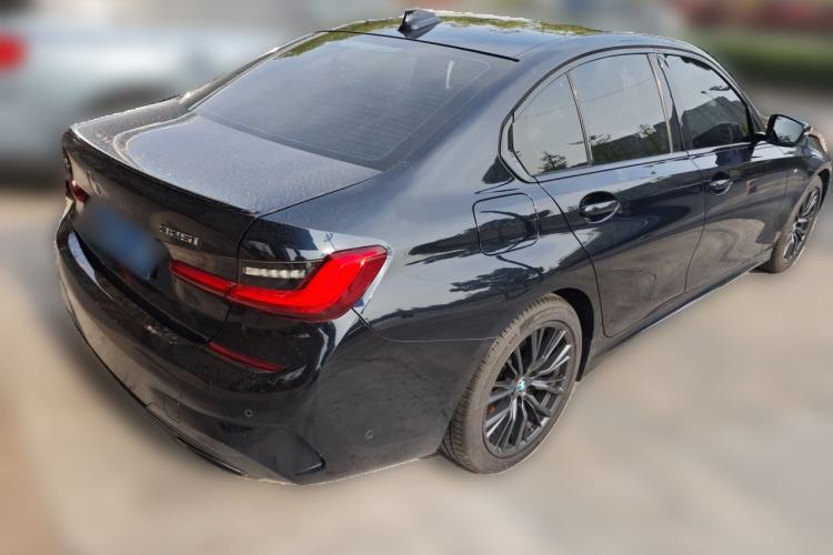 Used BMW 3 Series 2021 Restyled 325i M Sport Night Edition Package Rear Right 45 Deg