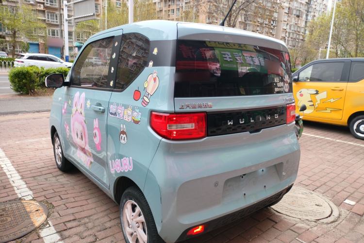 Used Wuling Hongguang MINIEV 2020 Zizai Version Lithium-NMC Rear Left 45 Deg