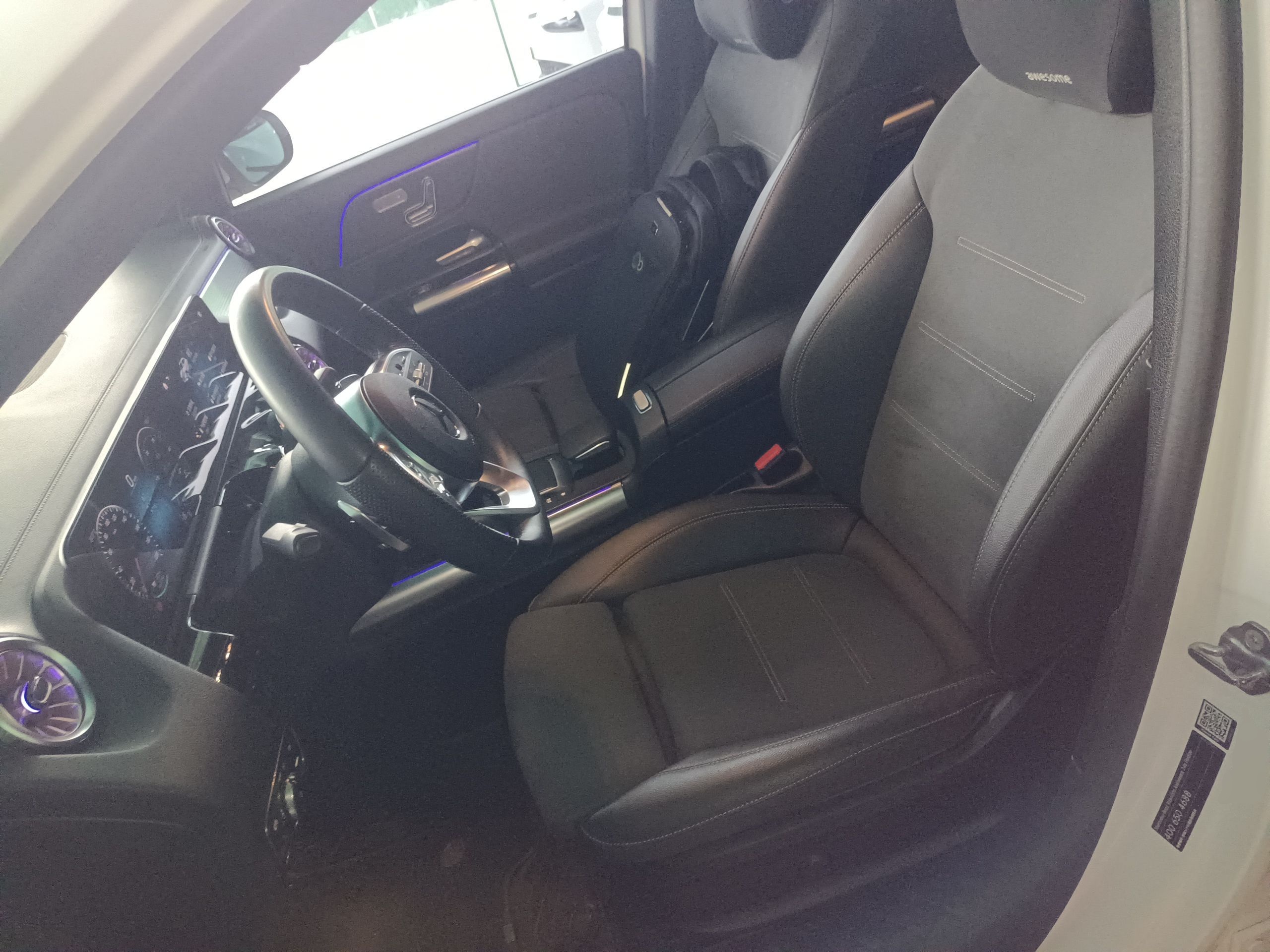 Avant de la voiture
