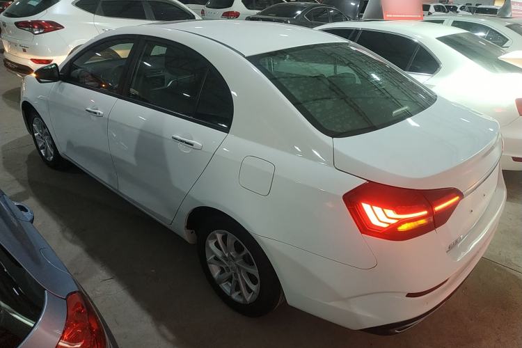 Used Geely Auto Emgrand 2021 UP 1.5L CVT Luxury Model Rear Left 45 Deg