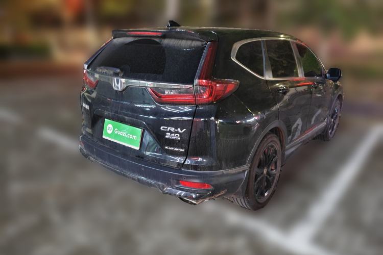 Used Honda CR-V 2021 240TURBO CVT 2WD Black Jazz Edition Rear Right 45 Deg