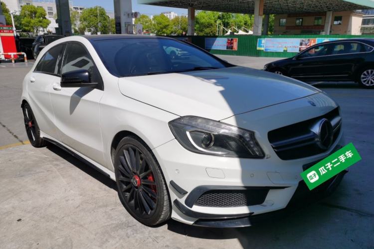 Used Mercedes-Benz A AMG 2014 AMG A 45 4MATIC Front Right 45 Deg