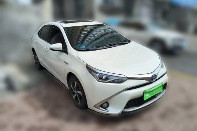 Used Toyota Levin 2017 Revised Dual-Engine 1.8H GS E-CVT Elite Sunroof Version China V Standard Front Right 45 Deg