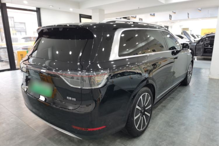 Used Hima AITO M9 2024 Range-Extended Ultra Version 42 kWh 6-Seater Model Rear Right 45 Deg