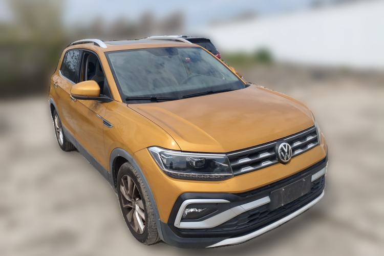 Used Volkswagen T-Cross 2019 280TSI DSG Comfort Edition Front Right 45 Deg