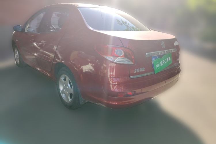 Used Peugeot 207 2011 Sedan 1.4L Manual Yule Edition Rear Left 45 Deg