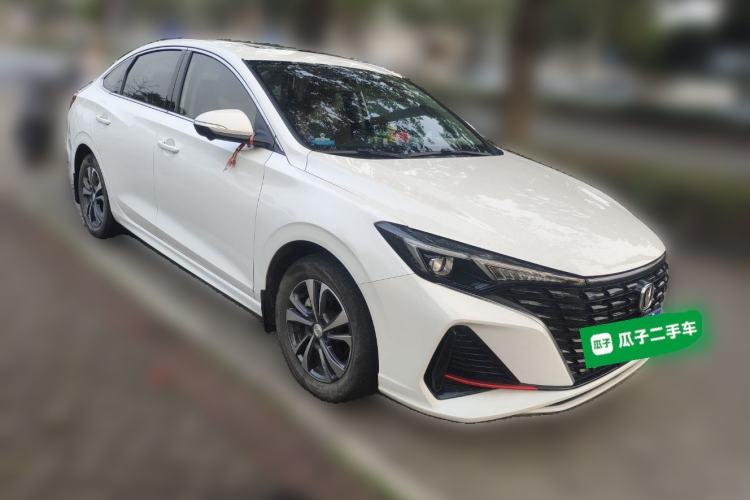 Used CHANGAN Eado 2023 Changan Edition PLUS Blue Whale NE 1.4T GDI DCT Prestige Version Front Right 45 Deg