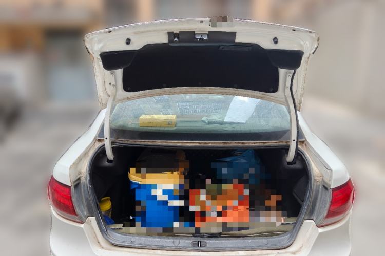 Used Qoros 3 2016 Sedan 1.6L Automatic Zhiyue Model Trunk